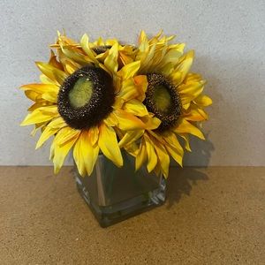 Sunflower Decorative Vase
